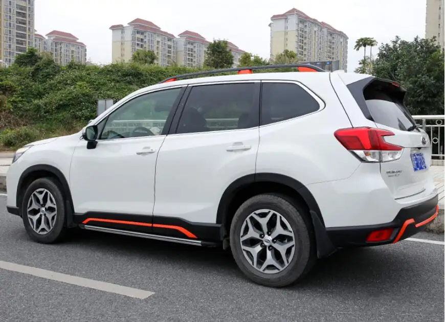 Для Subaru Forester людей Модифицированная обшивка кузова выделенный передний и задний бампер внешняя отделка модернизированная спортивная серия
