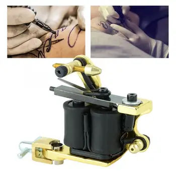 

Tattoo Machine Professional Alloy Tattoo Machine Coils Tattoo Liner Shader Tool Microblading Machine