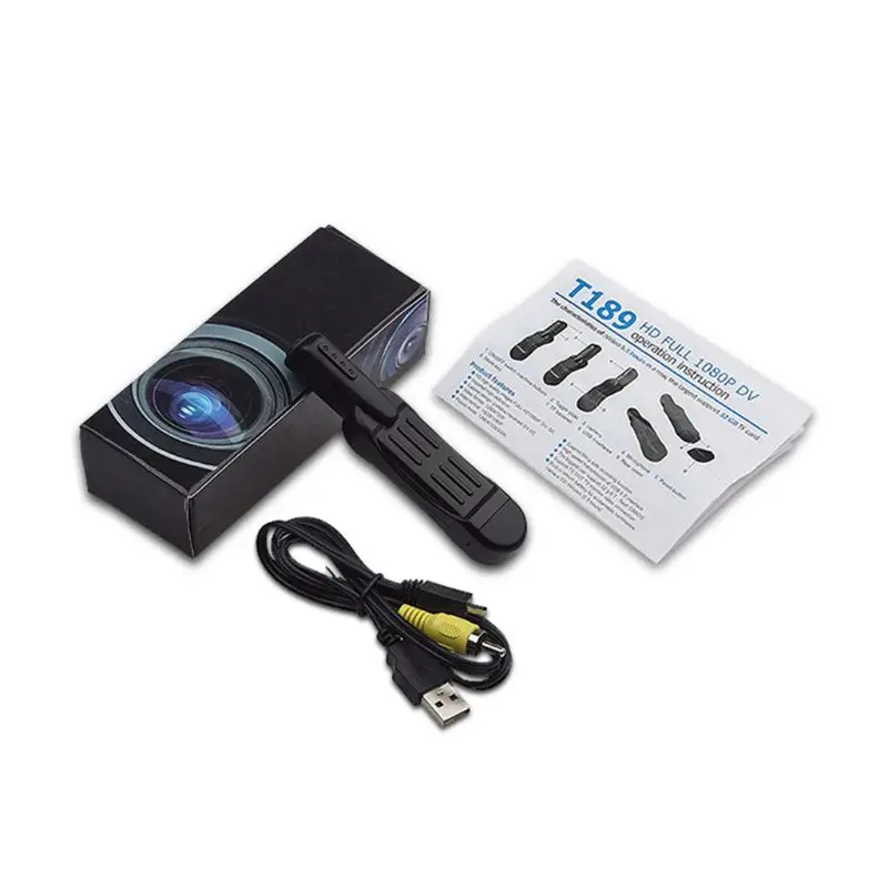  T189 Mini Camera Secret Camera Wearable Small Pen Camera Mini DVR Digital Mini DV Camera Espia Supp