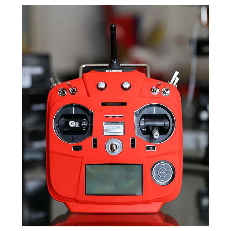 Controllo Remoto Futaba Custodia Di Protezione In Silicone, Copertura, Portector Per Futaba 14Sg Telecomando Rc Trasmettitore Della Pelle Della Cassa 