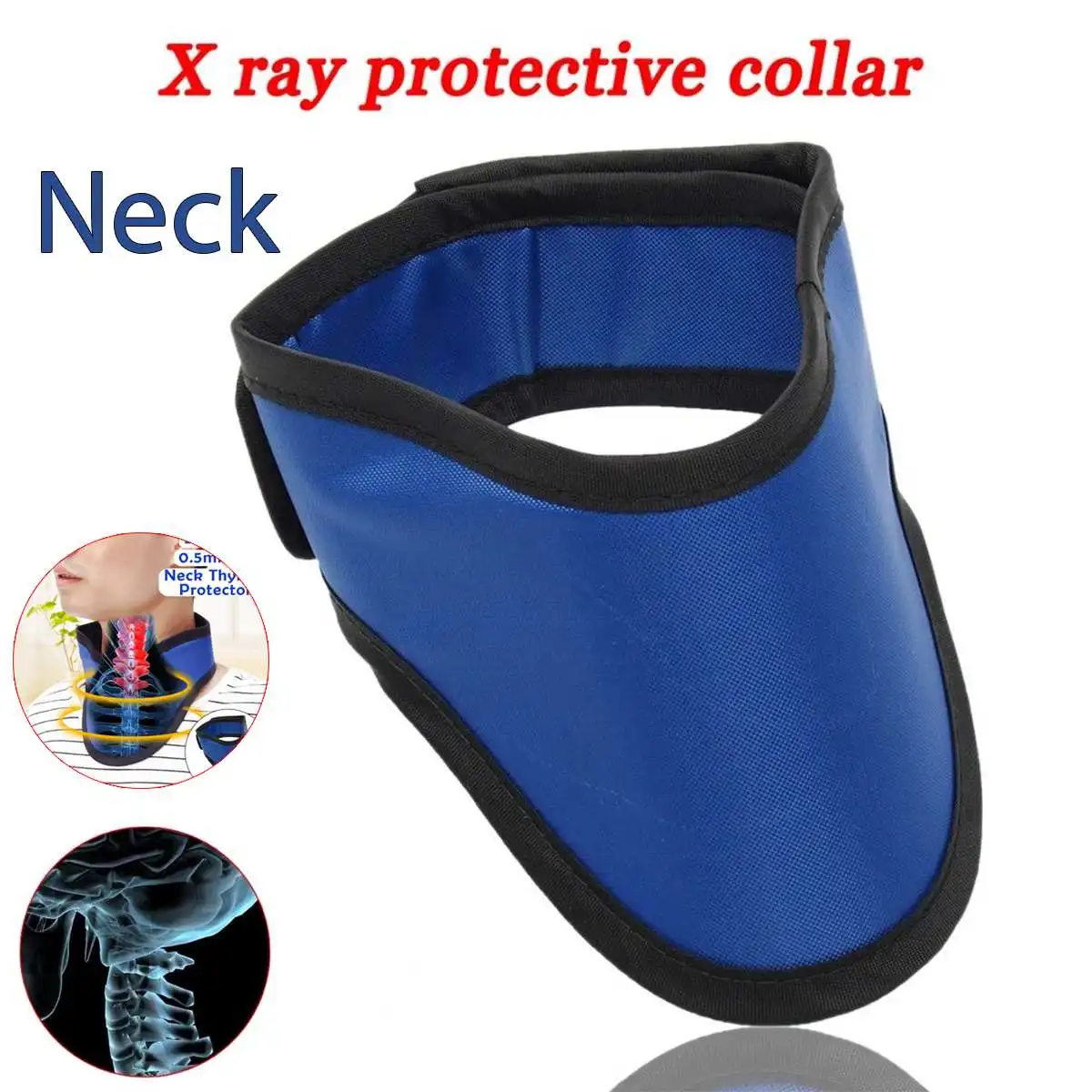 

Gamma ray x-ray protection 0.5mm pb thyroid collar Dental and radiological department radiation protective medical accessory