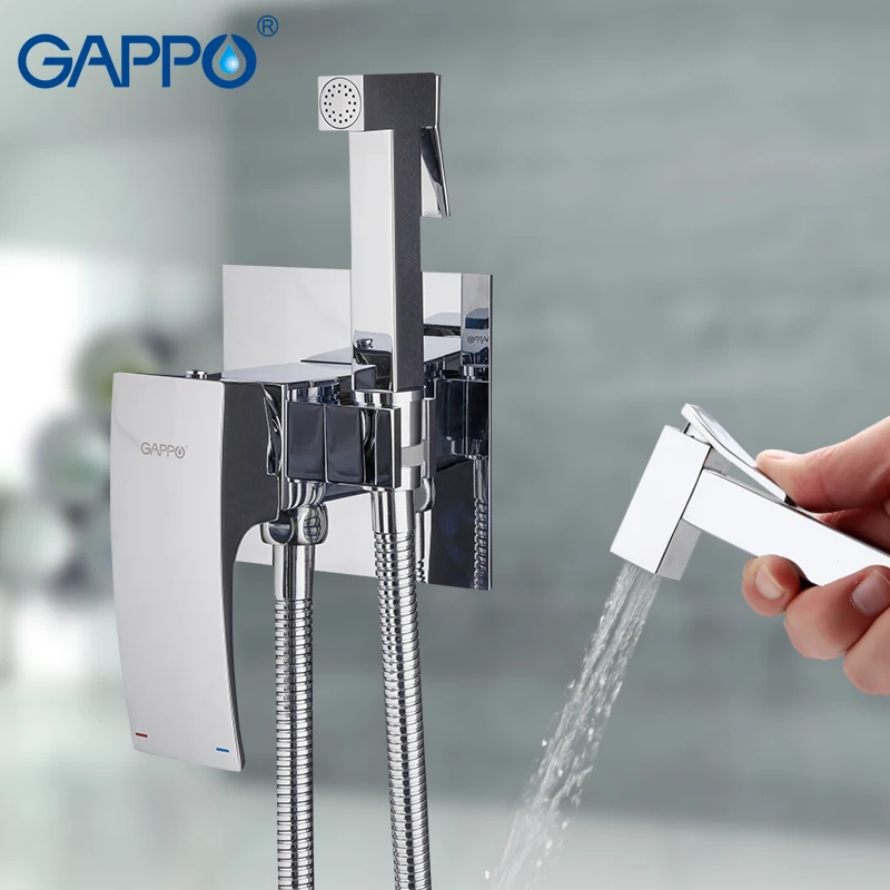 

GAPPO Bidet Toilet Sprayer Hygienic Shower Tap Bidets Bathroom Hand Shower Wall Mount Faucet Toilet Bidet Bathroom accessories