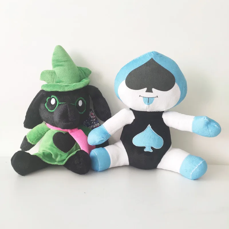 Новинка 25 30 см 2 шт./лот Undertale Lancer Ralsei плюшевая игрушка страшная игра куклы Sans Papyrus