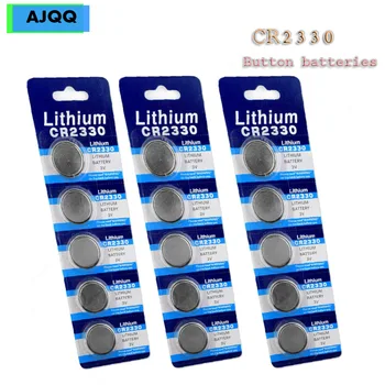 

Supplier Wholesale 100PCS Cheap 3V CR2330 Lithium Battery 2330 BR2330 ECR2330 Button Battery Used For calculadora,calculator