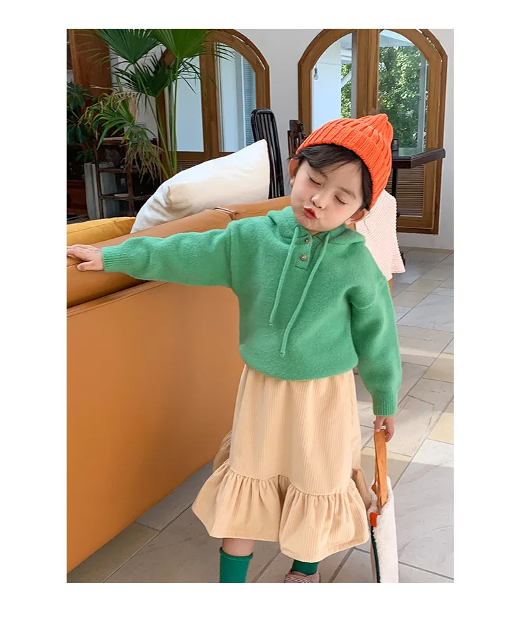 Осенне-зимняя Вельветовая юбка «хвост русалки» для маленьких девочек; теплая бархатная юбка для дня рождения; хлопковый костюм с оборками; нарядные вечерние костюмы