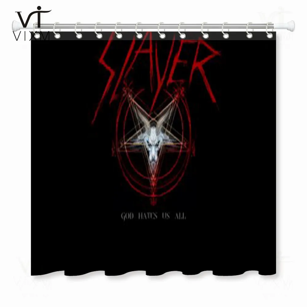 Vixm занавеска для душа Slayer водонепроницаемая ткань занавеска для ванной дома занавеска для ванной s с 12 крючками занавеска для душа s - Цвет: 73039