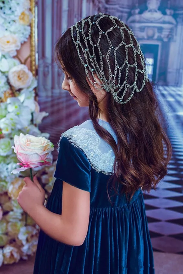 hot-selling-kids-velvet-dresses-royal-blue-floor-length-a-line-empire-wedding-flower-dresses-for-gitls-one-piece-per-opp-bag (4)