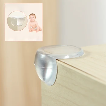 

4pcs Rubber Edge Corner Guard Cover Protector For Baby Security Table Corner Anti-Collision Durable Angle Protection Cover