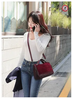 

Bag women's fashion big bag 2020 new rivet matte tote bag slanted one-shoulder handbag