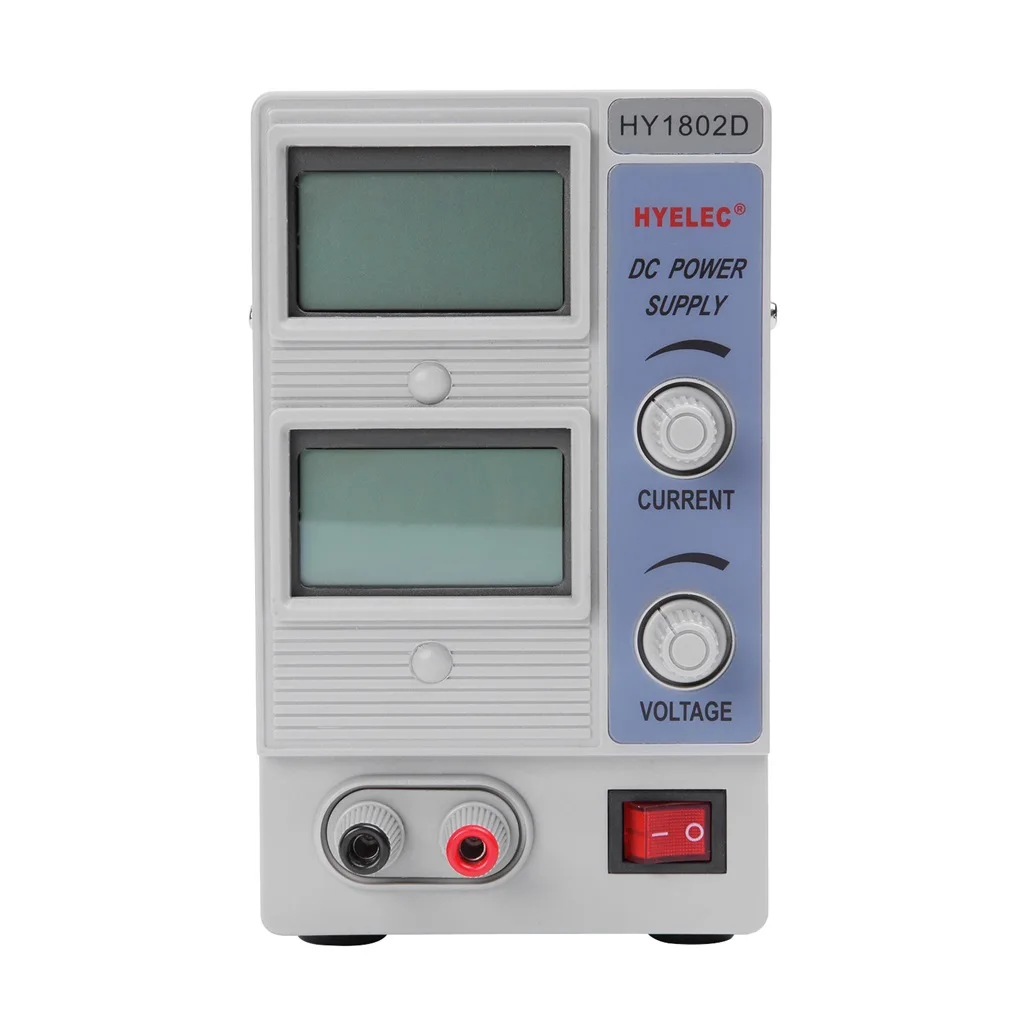 HY1802D DC программируемый прецизионный переменный Регулируемый DC тройной Линейный источник питания Цифровой Регулируемый US/UK штекер