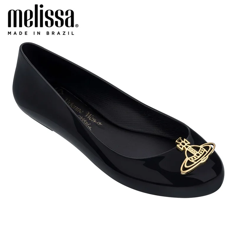 Высокое качество 2020 Новый Melissa женские прозрачные туфли на плоской подошве с Adulto