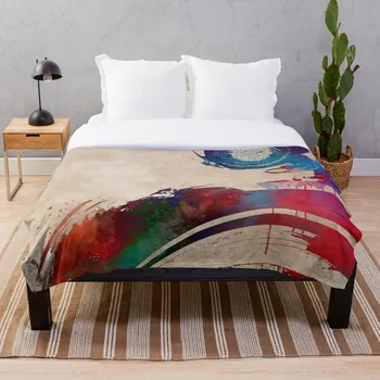 

Cycling Bike sport art cycling sport Throw Blanket Soft Sherpa Blanket Bed Sheet Single Knee Blanket Office Nap Blanket