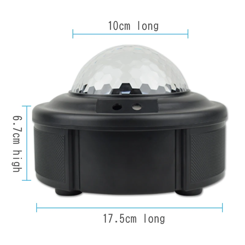 WUZSTAR LED Disco Party Lights 90 Patterns Magic Ball Laser Light DJ Club Decoration for Stage Wedding