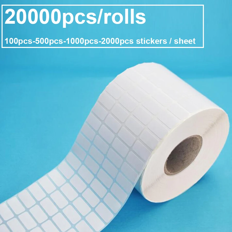 9x16mm Blank White Sticker Labels Small Paper Adhesive Label Stickers  Writable Note Sticker Tag Crafts - AliExpress