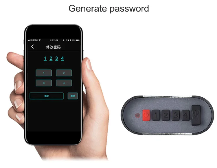 Nokelock Умный Замок Bluetooth APP Пароль замок IP65 водонепроницаемый наружный электронный замок без ключа Противоугонный небольшой дверной замок