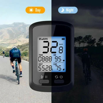 

XOSS G+ Bike Computer GPS Bike Bicycle Cycling Computer Stopwatch LCD Display Waterproof IPX7 With Mount Set