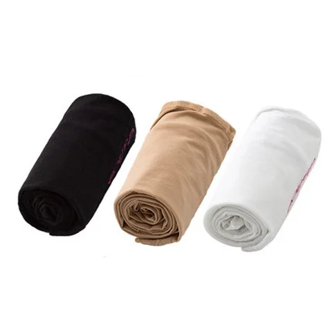 1black1nude1white 3 шт./партия, Нескользящие нейлоновые чулок из спандекса для девочек, 4 однотонные плотные колготки, летние тонкие дышащие колготки, детская одежда - Цвет: 1black1nude1white