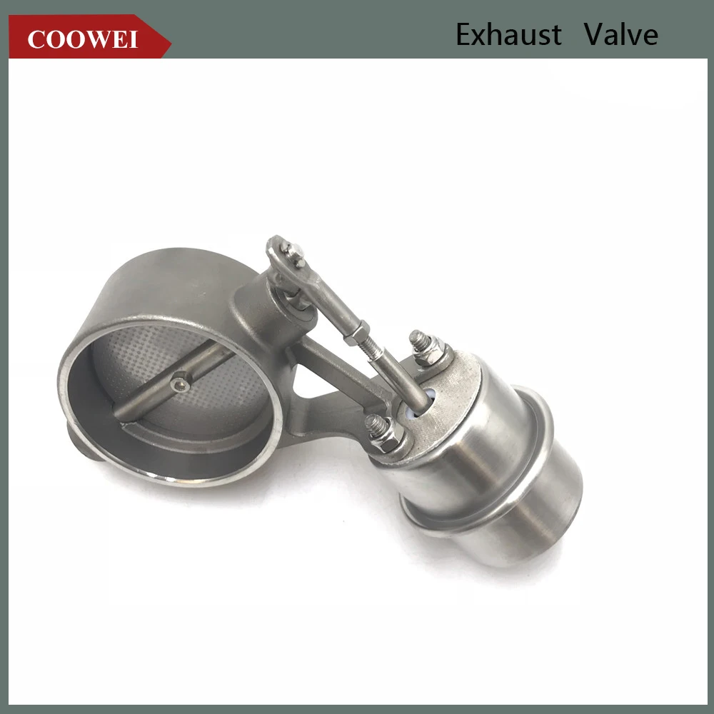 2.5'' Stainless steel Variable Exhaust Control Valve Set Vacuum Actuator 63MM pipe closed | Автомобили и мотоциклы