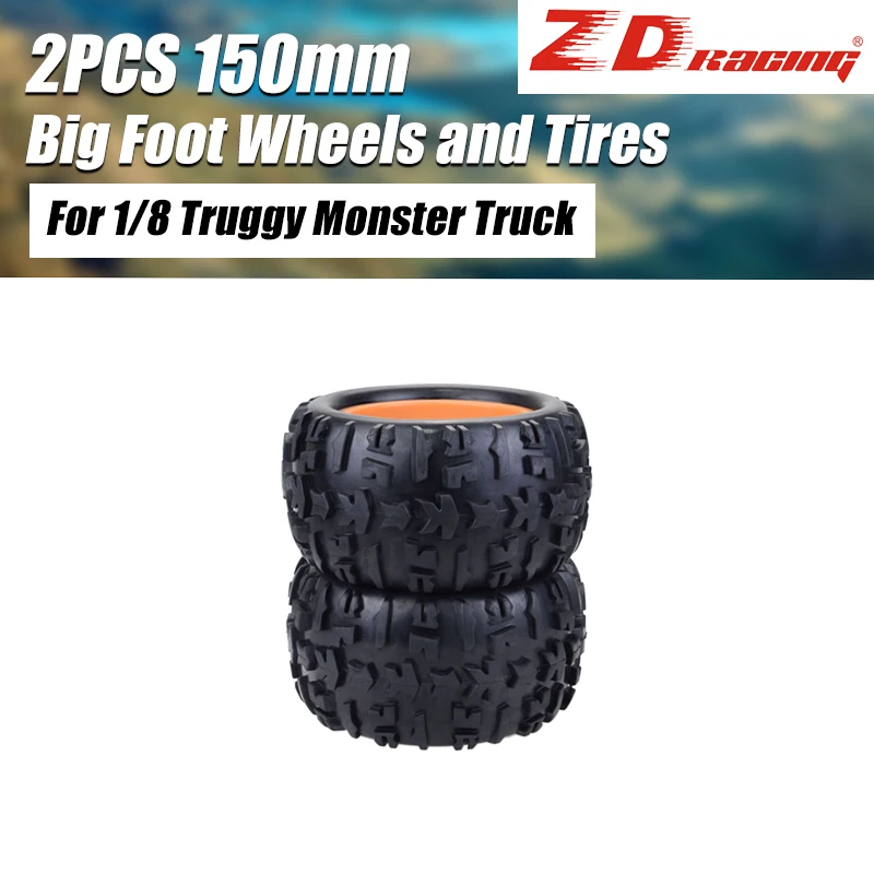ZD Racing 150 мм 1/8 Truggy Monster колеса и шины для грузовиков Redcat Hsp Kyosho Hobao Hongnor Team GM Losi DHK HPI
