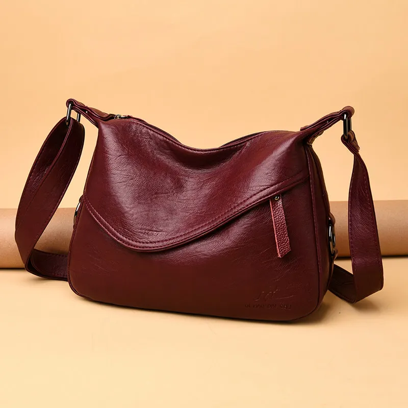 Женские кожаные сумки через плечо для женщин tote bolso mujer Женская сумка через плечо модные роскошные сумки женские дизайнерские сумки