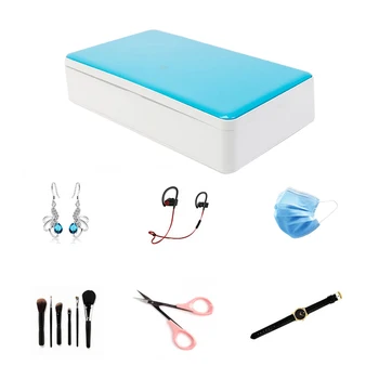 

Smart Voice Nano Sterilizer Box Ultraviolet Sterilizer Box Disinfection Cabinet Dryer Sterilization Machine Random Color