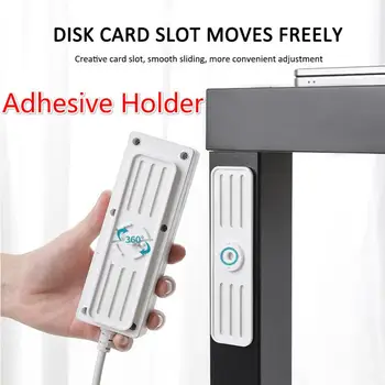 

1/3/5PCS Plug-in Board Home-free Wall-mounted Router Plug-in Line Board Holder Adhesive Holder Fast Shipping!!!zapatero