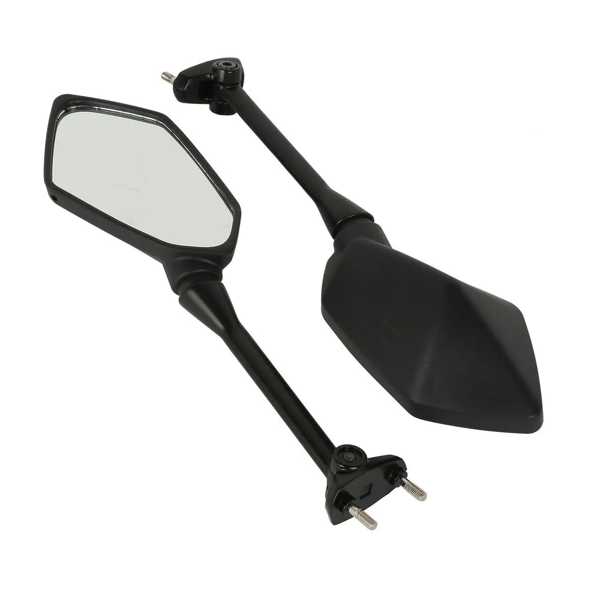 Мотоцикл боковые зеркала заднего вида для Kawasaki NINJA 650R 2009- 2012 2010 2011 черный