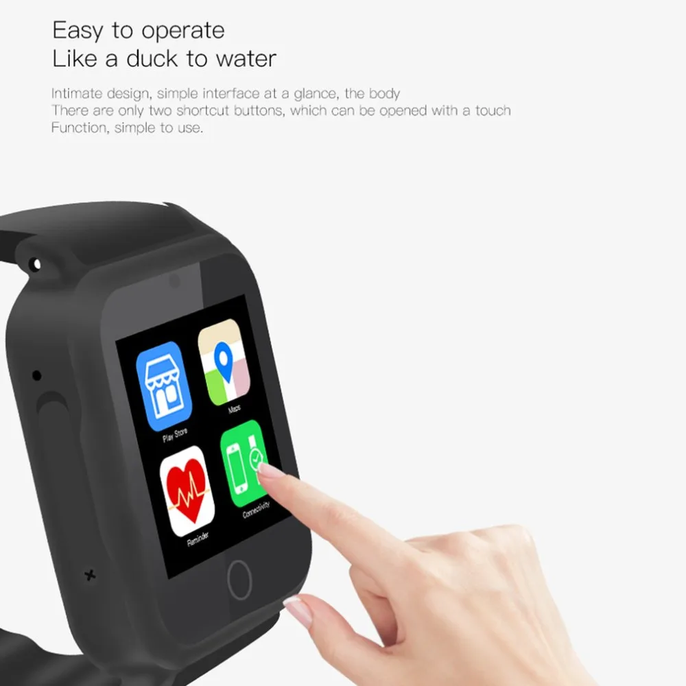 Новинка для Android Смарт часы с Камера gps позиции навигации WI-FI Беспроводной Smartwatch Для мужчин sim-карты мобильный телефон