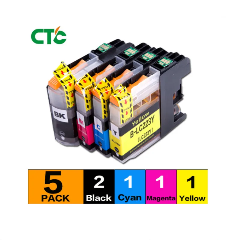 Картридж LC223 совместимый с brother MFC J4420 J4620 J4625 J5320 5620 J5625 J5720 J480 J680 J880 DW DCP J4120 J562 im |