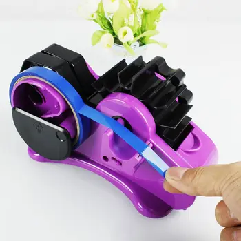 

Semi-Auto Tape Dispenser With 35mm Fixed Length Tape Cutter Desktop Office Packing Home Tools D08B