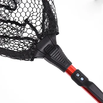 

Fishing Nets Fishing Nets Tools Fishing Net Retractable Landing Net Eva Handle Fly Cheap Fishing Brail Blue Soft Rubber Folding