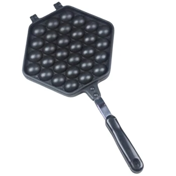 

Bubble Cake Baking Tray Mould Egg Tray Iron Aluminum Alloy Hong Kong Waffle Machine Mould Non-Stick Coating DIY Muffin Tray