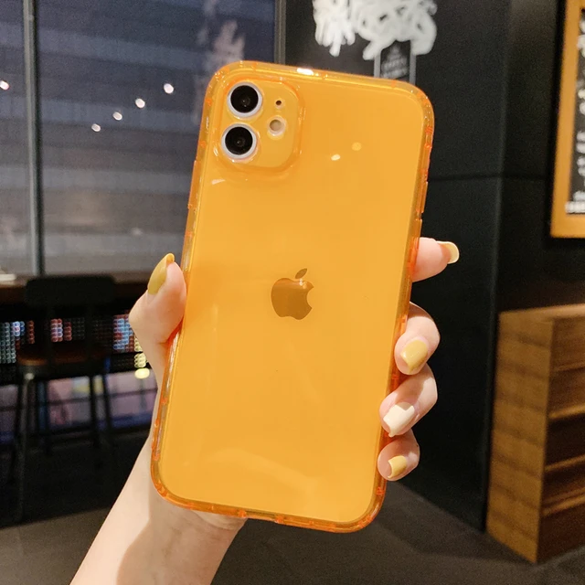 Slim Clear Silicone Bumper Frame For iphone 12 Pro Max Mini Xs X 7 8 SE2  Soft TPU Anti-Knock Protective Case - Price history & Review, AliExpress  Seller - WWWSeller Store