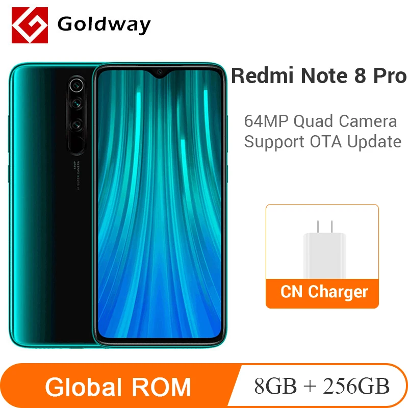 Новый Xiaomi Redmi Note 8 Pro Гб оперативной памяти 256 ГБ ROM мобильный телефон