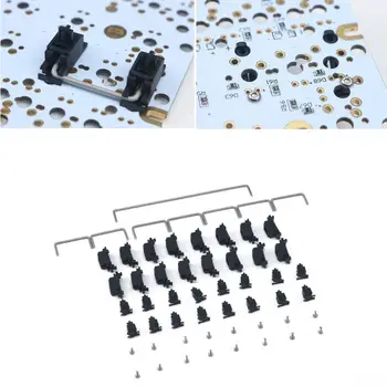 

104 Mechanical keyboard Pcb Mount Screw in Stabilizer 6.25u Modifier Key Plate
