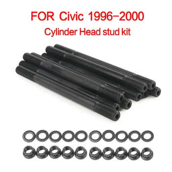 

for 208 4305 Cylinder Head stud kit for Honda Civic 1996-2000 D16Y7 D16Y8 SOHC