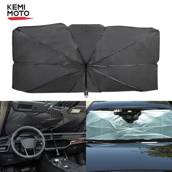 

Car Sunshade Covers Interior Car Windshield Cover Front Window Umbrella Sun UV Protective Windscreen Cover With Safe Hammer