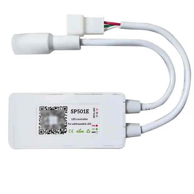 SP501E светодиодный Wifi контроллер пикселей; Поддержка Amazon Alexa Smart SPI голосовое приложение управления для Andriod/iOS DC5-24V