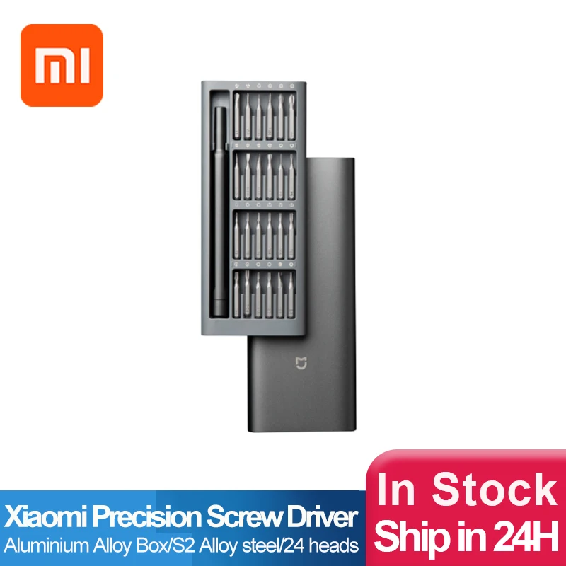 Набор отверток 100% Xiaomi Mijia Wiha с 24 прецизионными магнитными битами для ежедневного