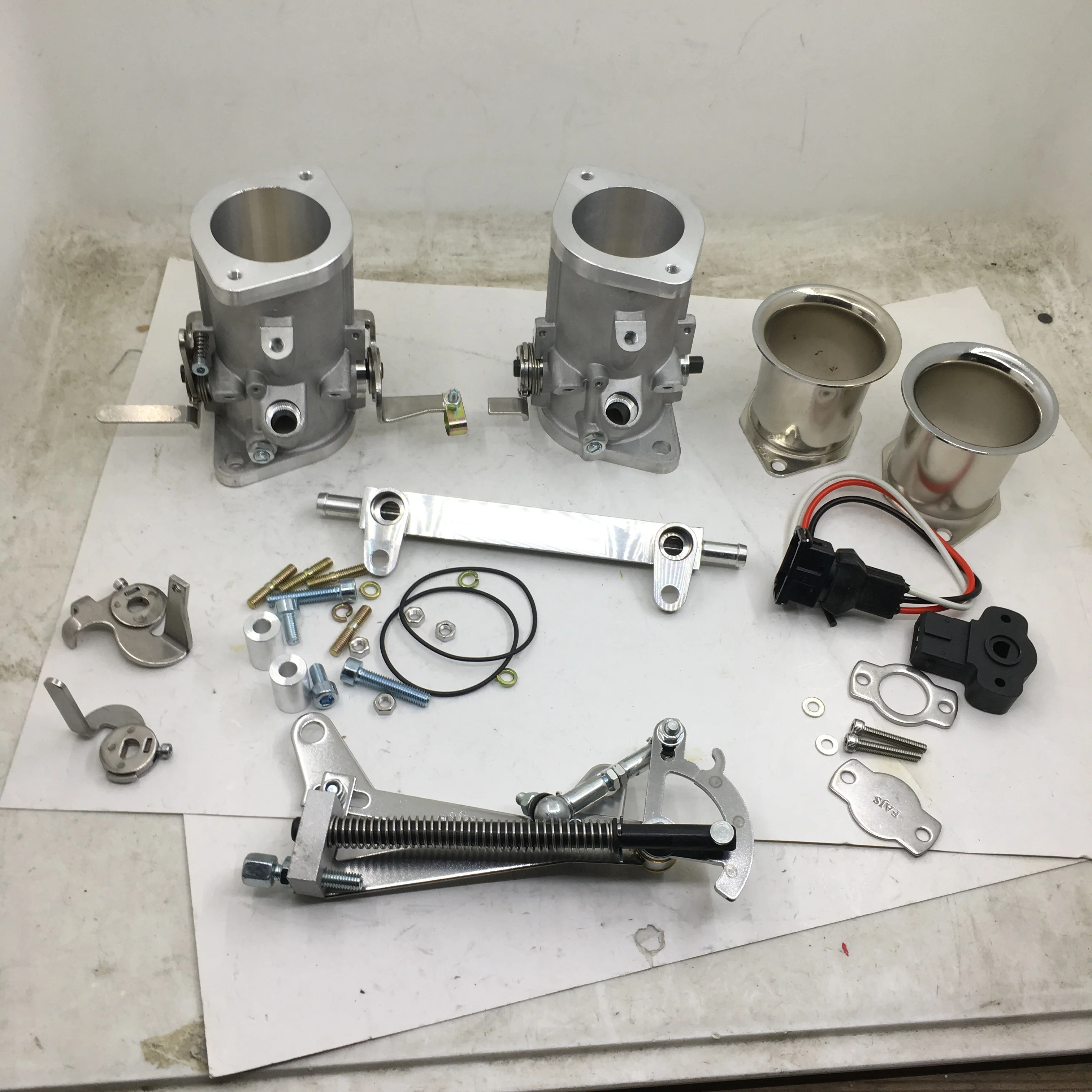 SherryBerg FAJS 40IDA 40 мм Мар дроссельной заслонки связь рожки TPS KIT для ЭМПИ Weber карбюратор