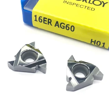

16ER AG60 H01 Aluminum Alloy Blade Thread Turning Tool CNC Cutting Tool Aluminum Processing Inserts