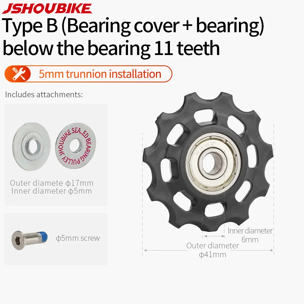 Premium Bicycle Pulley Bearing Wheel for Road and Mountain Bikes