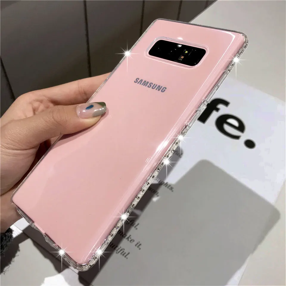 

Diamond Case For Samgung S10 Plus S10E S9 S8 S7 Edge Cover TPU Caso for Galaxy Note 10 Pro 9 8 5 4 A20E A10 A20 A30 A50 A70 2019