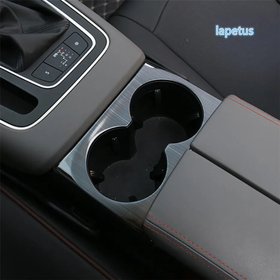 Car Interior Mouldings Central Control Water Cup Holder Panel Trim Cover Accessories 1PCS For Citroen C5 Aircross 2018 - 2021 Car Interior Mouldings Central Control Water Cup Holder Panel Trim Cover Accessories 1PCS For Citroen C5 Aircross 2018 - 2021