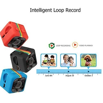 

SQ11 Mini Camera HD 1080P Sensor Night Camcorder Motion DVR Micro Camera DV Sport Video mini Camera