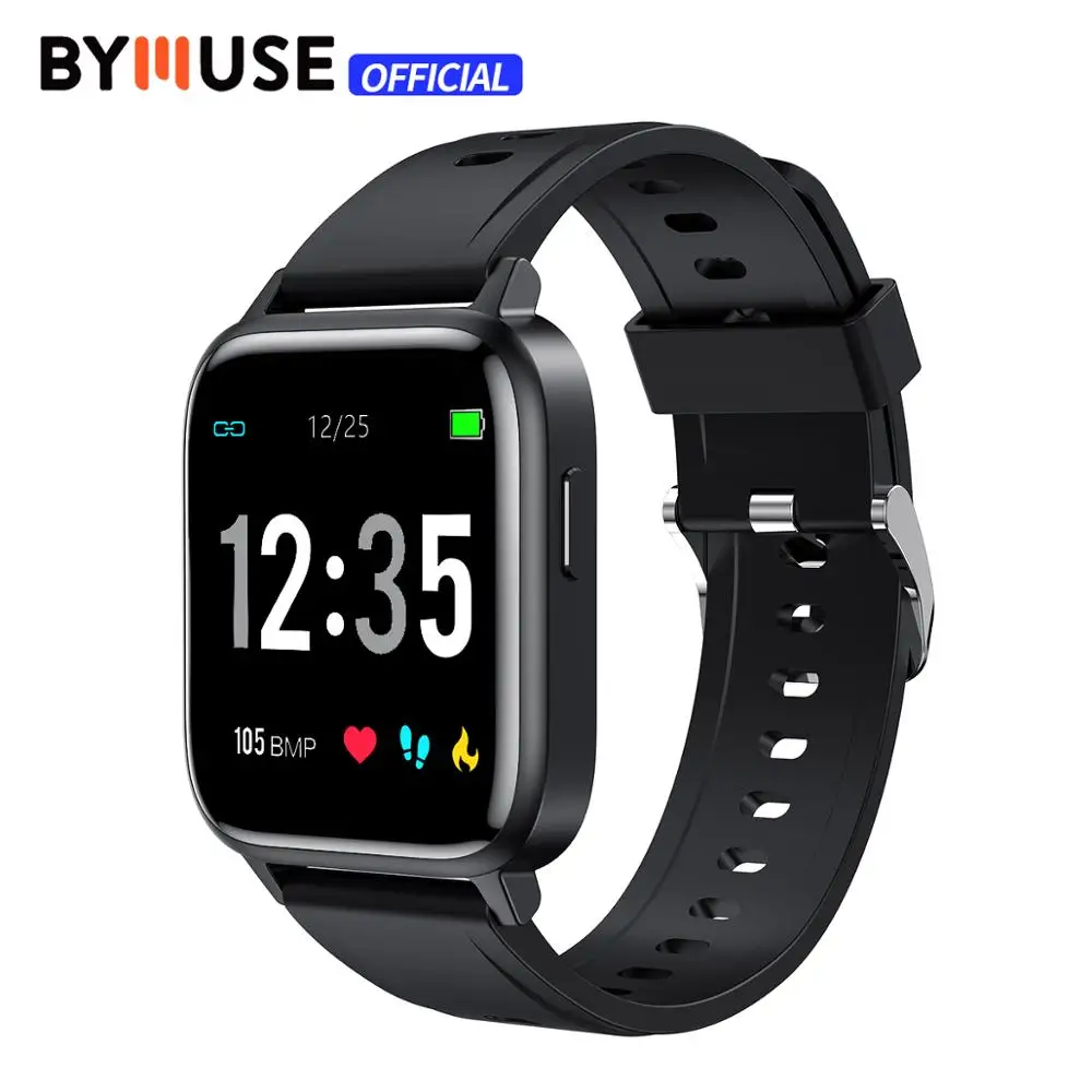 Смарт-часы BYMUSE GT01 с термометром женские спортивные умные часы монитором