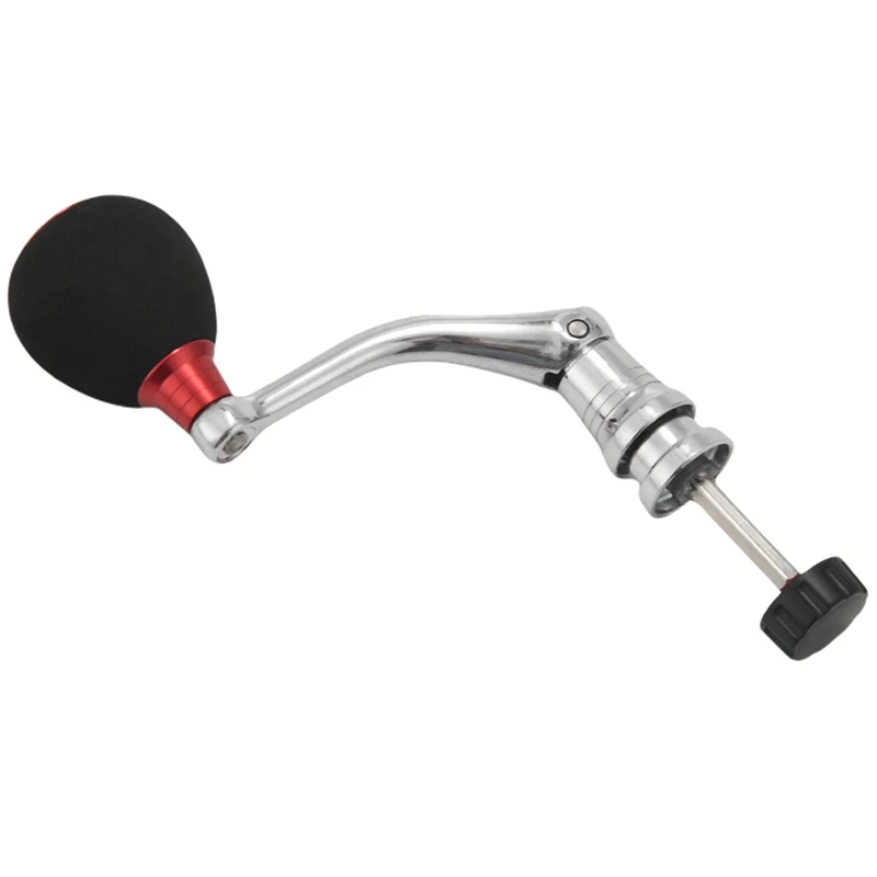 Metal Rocker Arm Grip Fishing Spinning Reel Handle Grip Reel Replacement Metal Power Handle Grip Part