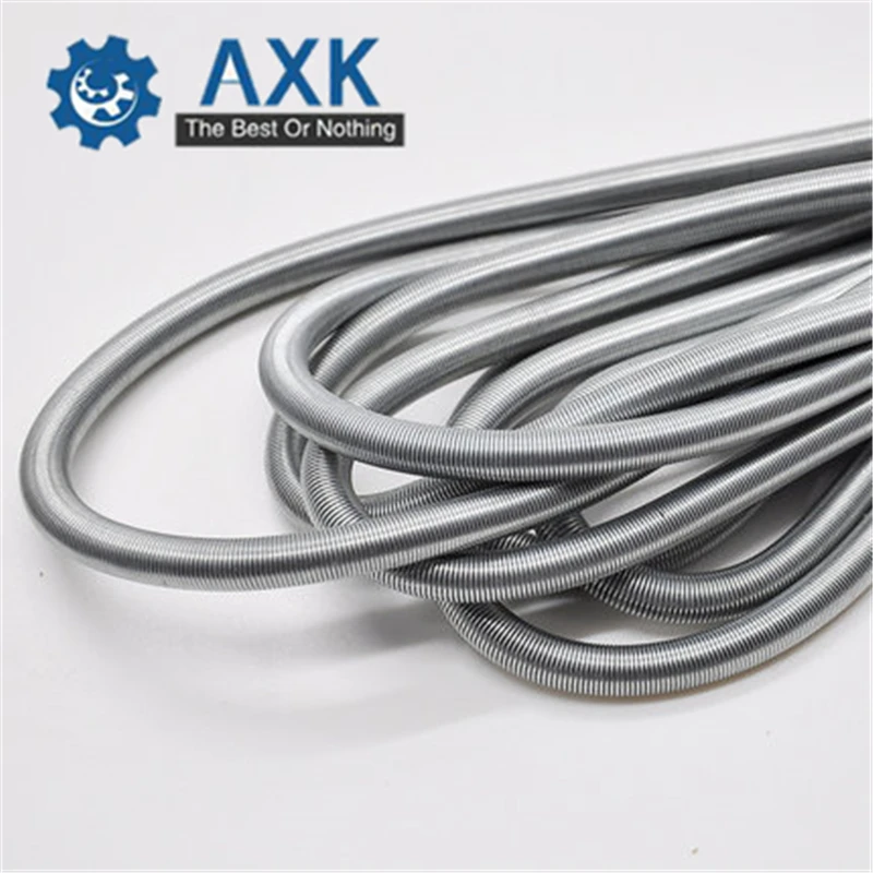 0.2*2*1000mm  Stainless Steel Super Long Tension Spring Extension Spring Wire Diameter 0.2mm Out Diameter 2mm  Length1000mm