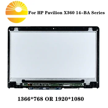 

14 inch LCD Touch Screen Assembly With Frame For HP Pavilion X360 14-BA 14-ba001la 14-ba002la 14-ba003la 14-ba004la 14-ba005la