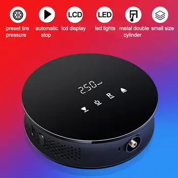 

12V 150PSI Rechargeable Air Pump Tire Inflator Cordless Portable Compressor Digital Car Tyre Pump for Car Bicycle Tires Balls
